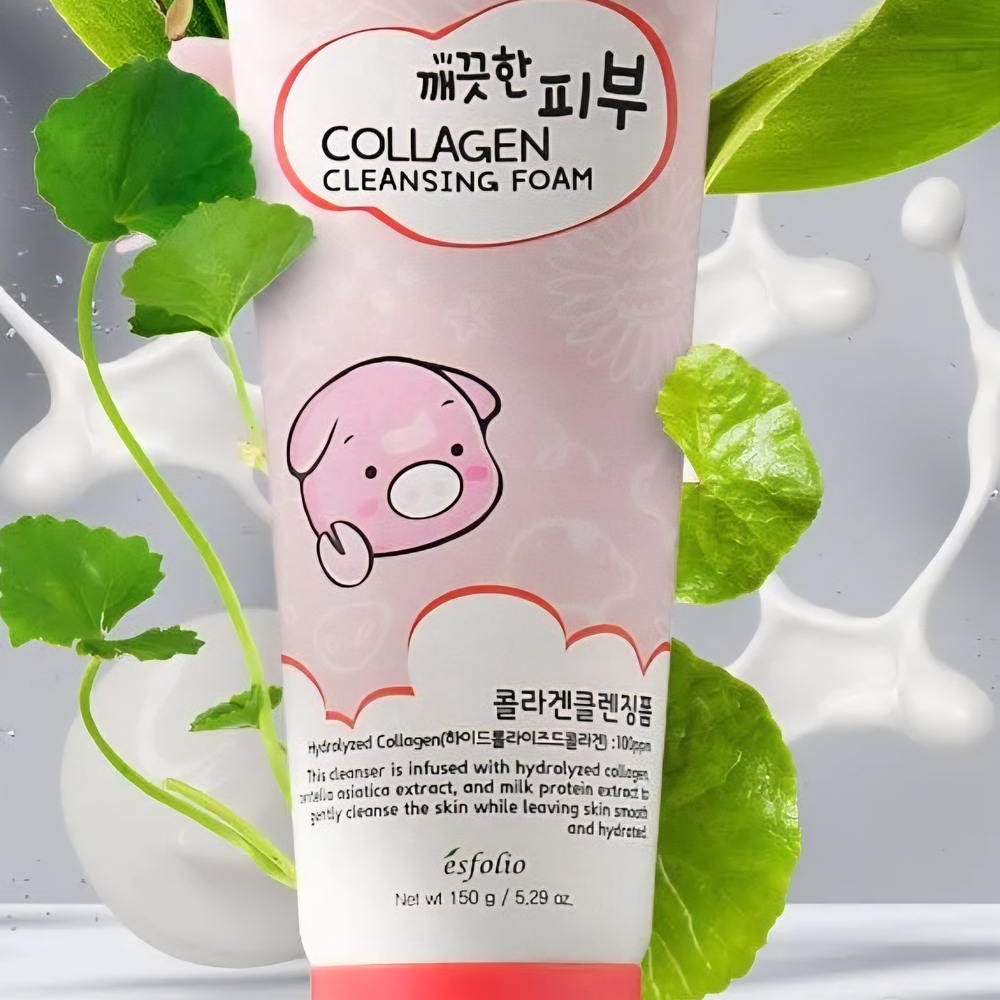 Esfolio Collagen Cleansing Foam,NIB